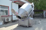 Large inclined automatic lifting vacuum rolling machine - Tumbler - foodmachtech